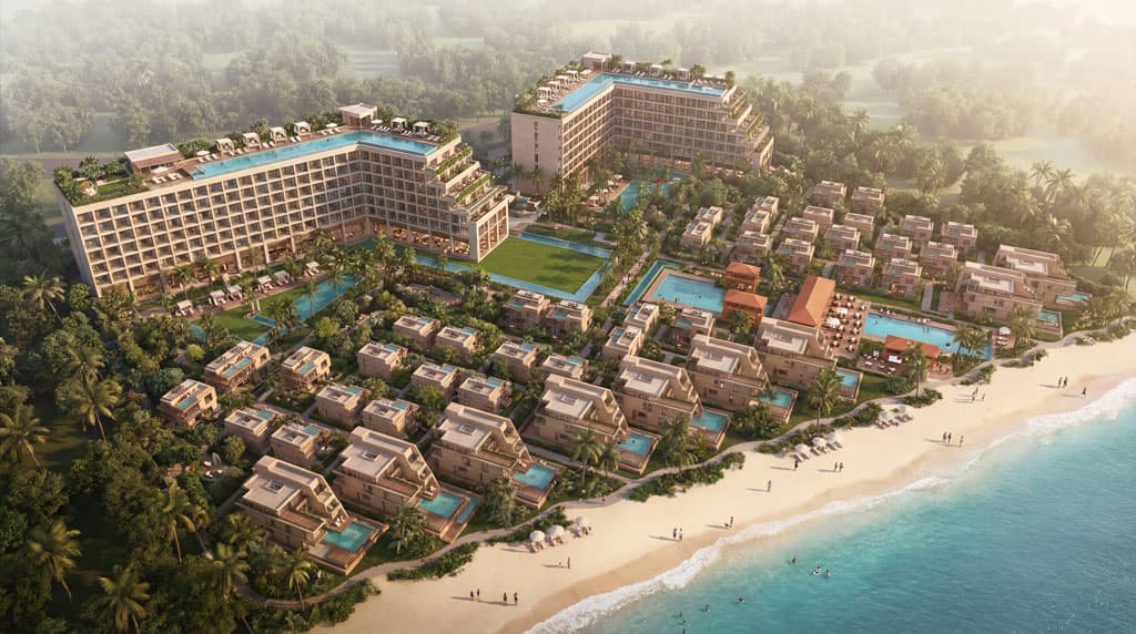 Визуализация зоны The An Ocean Wellness