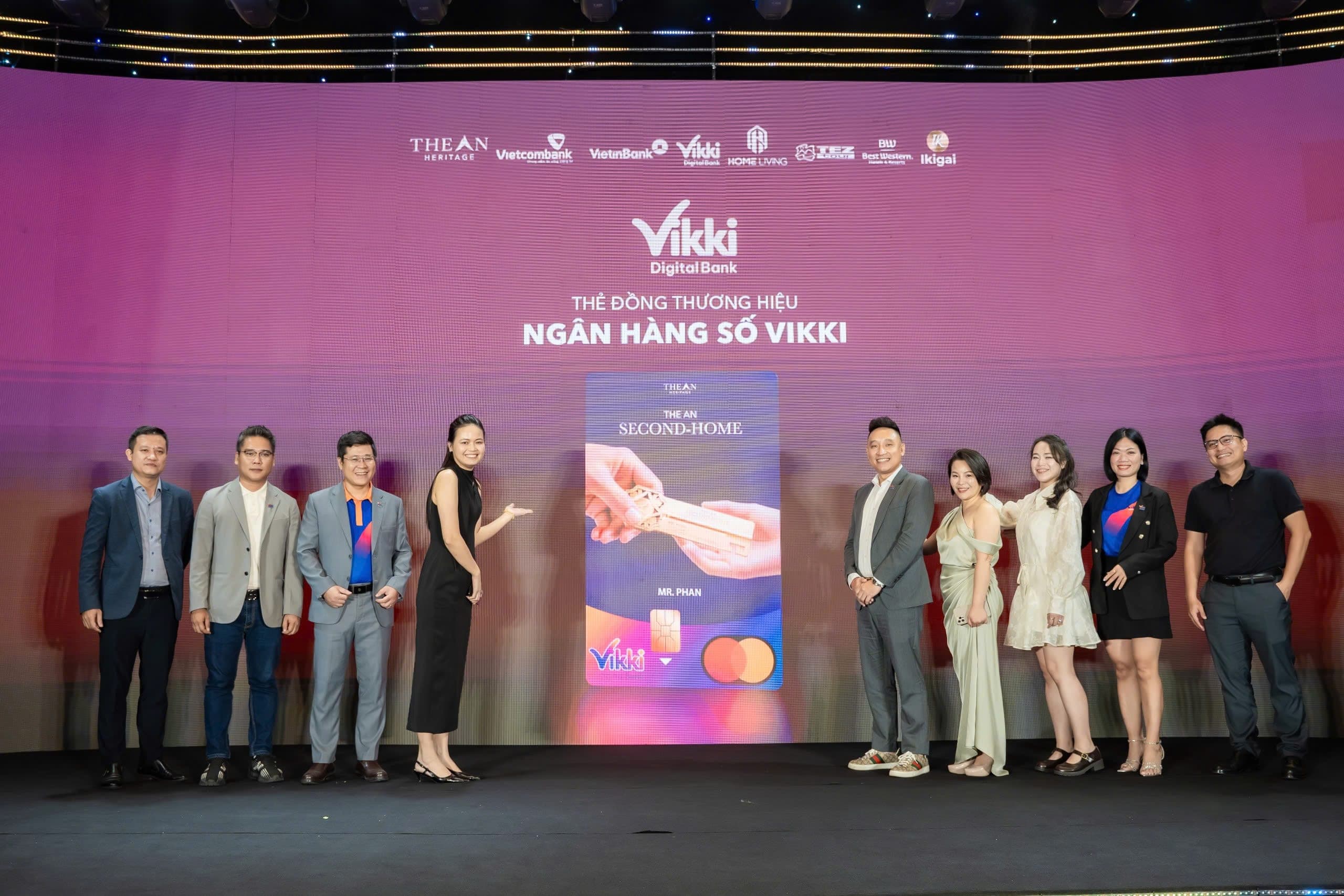 Giới thiệu thẻ đồng thương hiệu VikkiONE Connect x The An Second Home